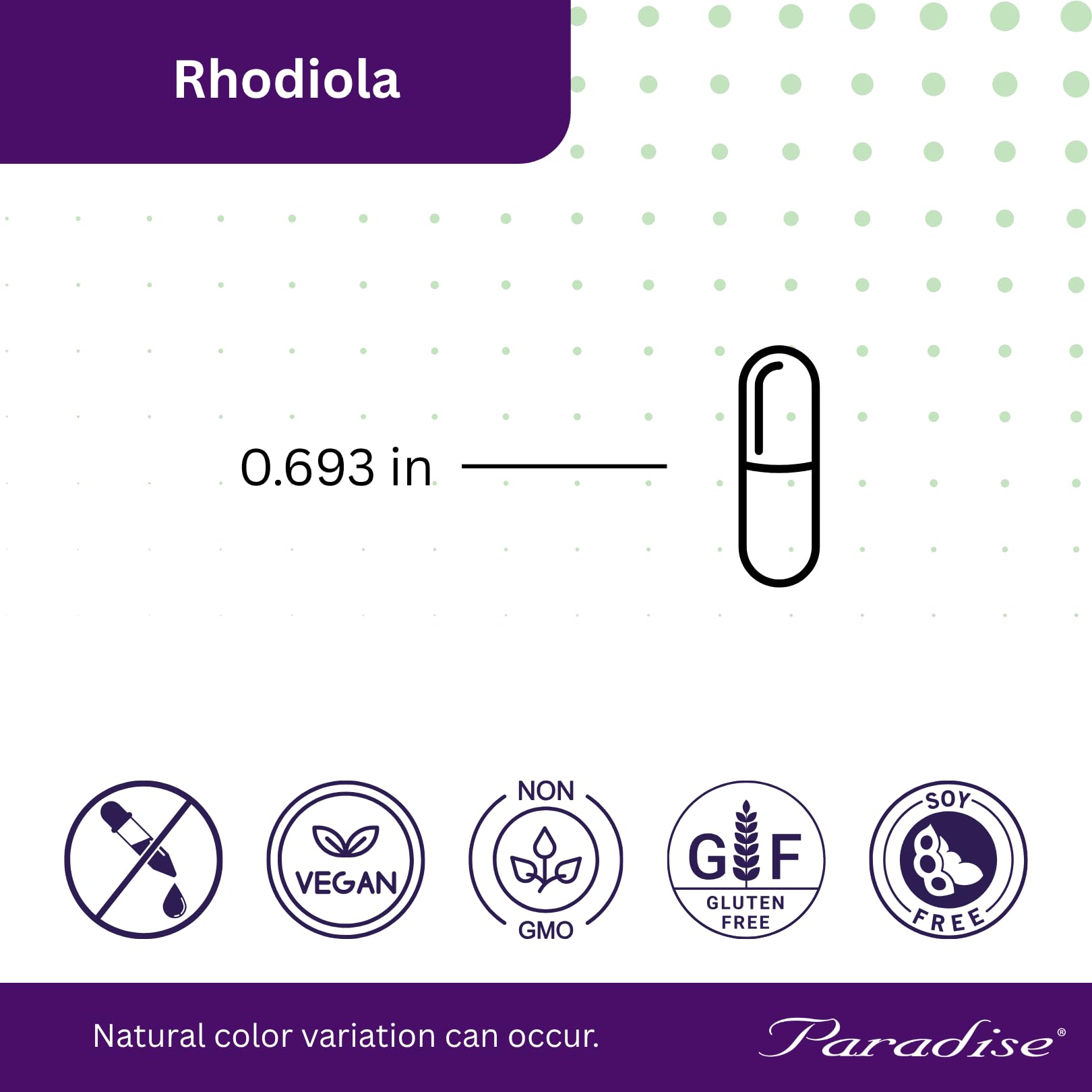 Lifestyle image: 60 vegan capsules of Rhodiola extract