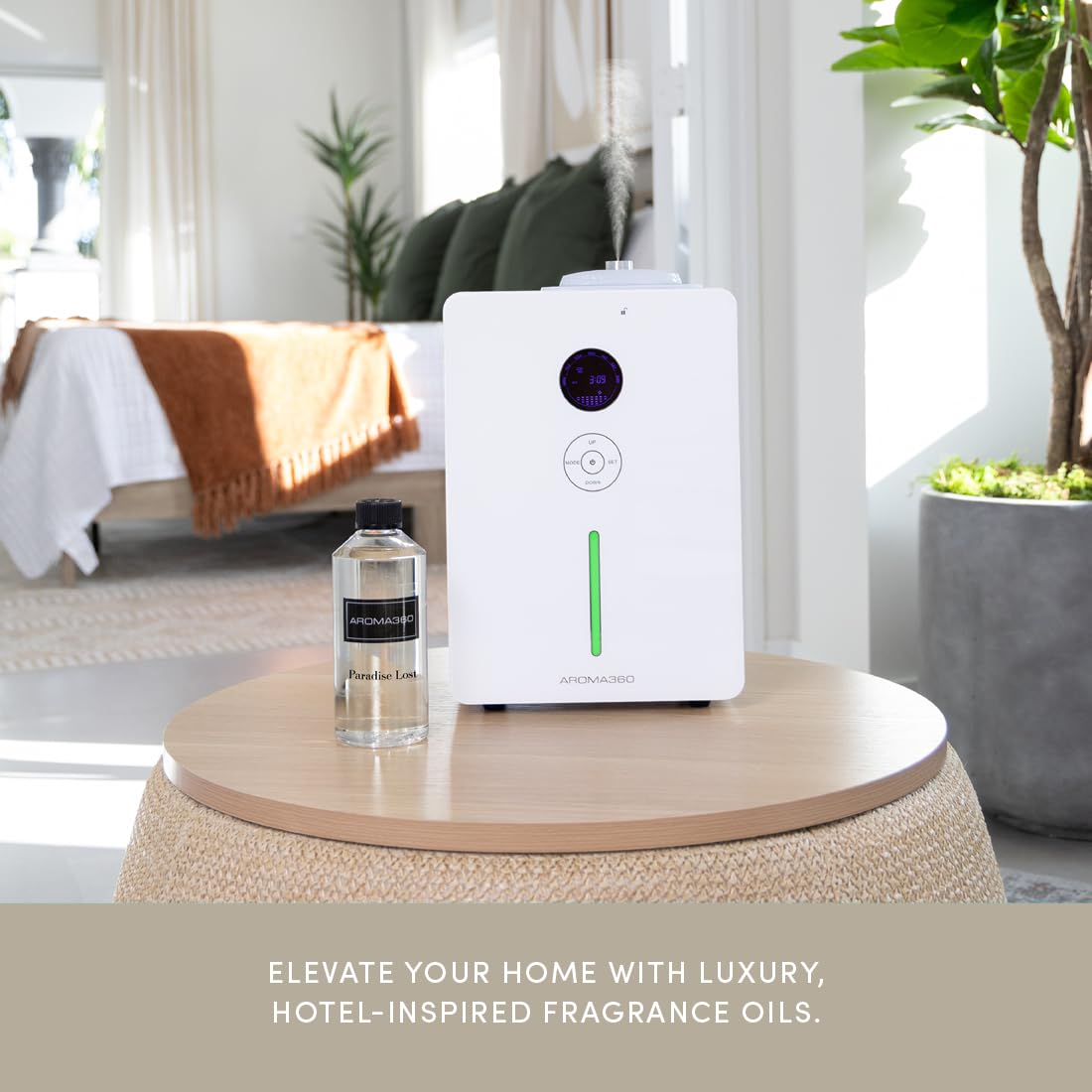 Diffuser setup with Paradise Lost 500mL fragrance oil
