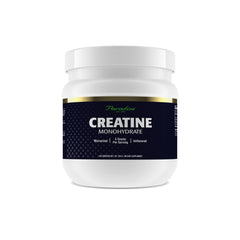 Front view of Paradise Creatine Monohydrate 500g tub