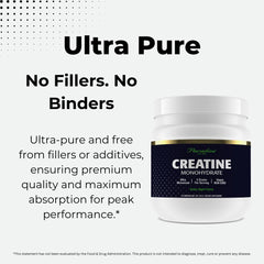 Scooper included with Paradise Creatine Monohydrate powder