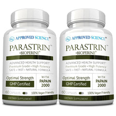 Parastrin 120 capsules bottle