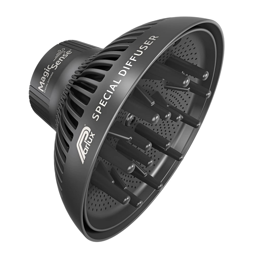 Parlux Magic Sense diffuser universal soft styler for curl definition and faster drying.