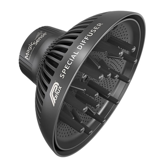 Parlux Magic Sense diffuser universal soft styler for curl definition and faster drying.