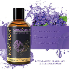 Parma Violet fragrance oil used in a diffuser