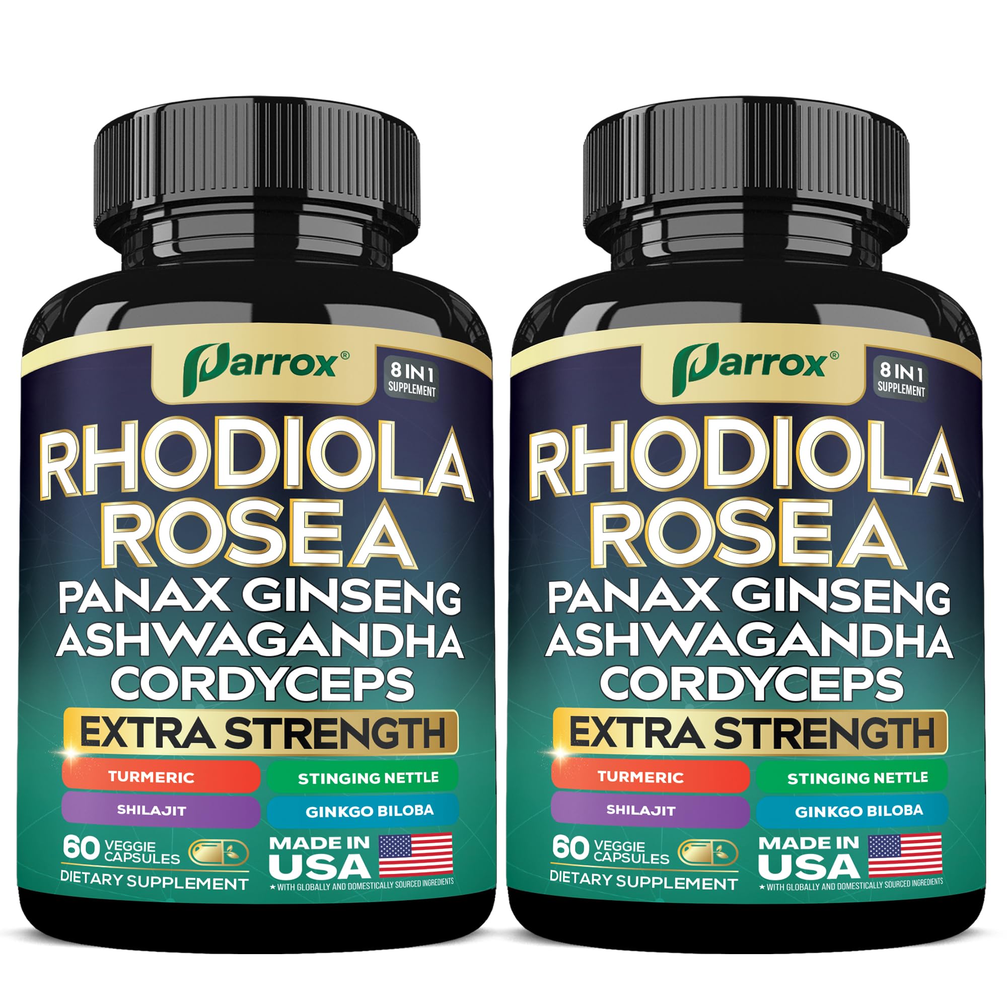 Hero image of Parrox 8-in-1 adaptogen blend 2-pack