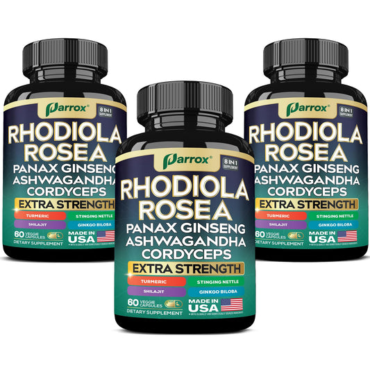 Parrox 8-in-1 adaptogen blend hero image