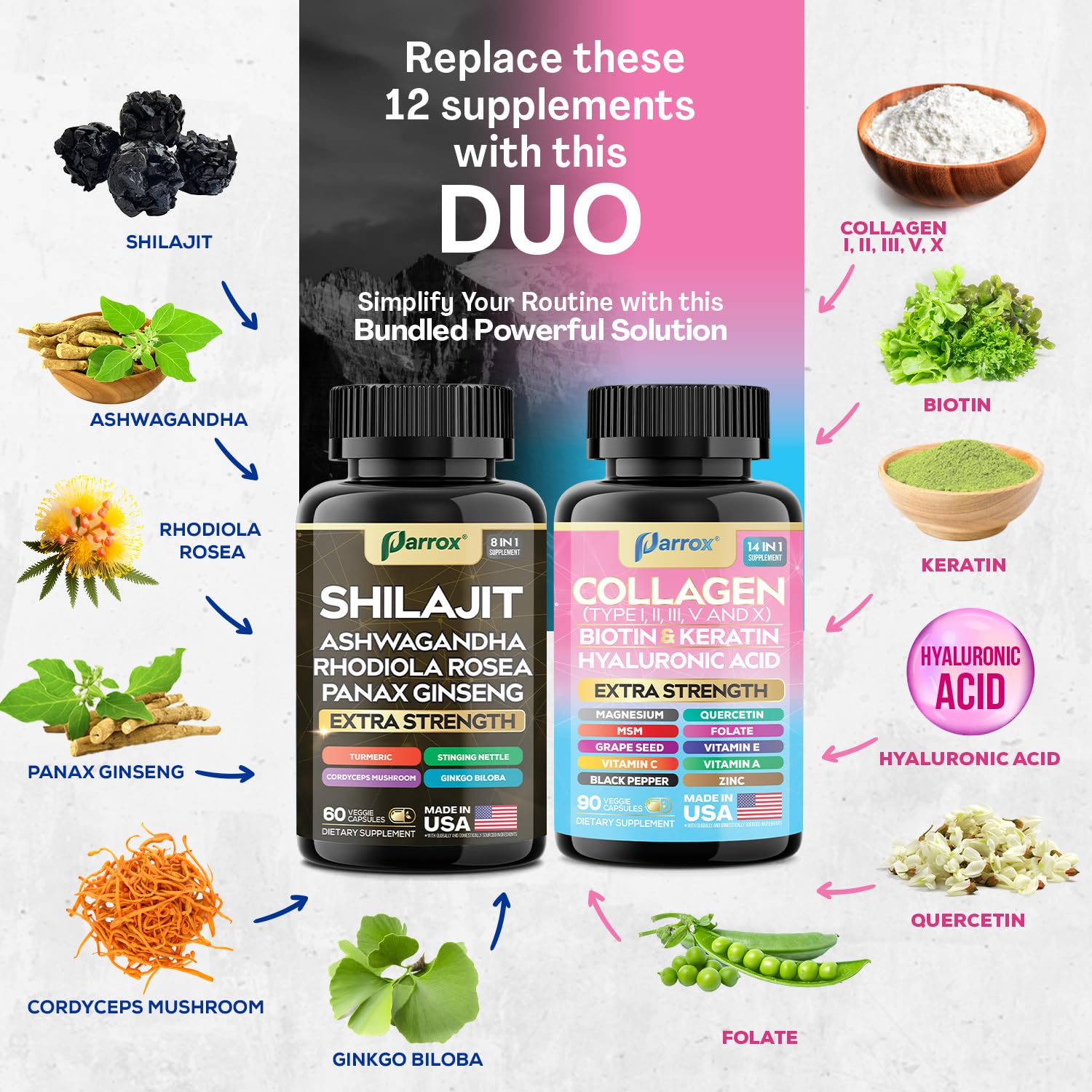 Two formulas in one bundle for daily routine