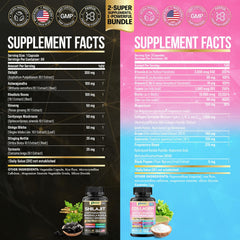Assorted Parrox ingredients and capsules