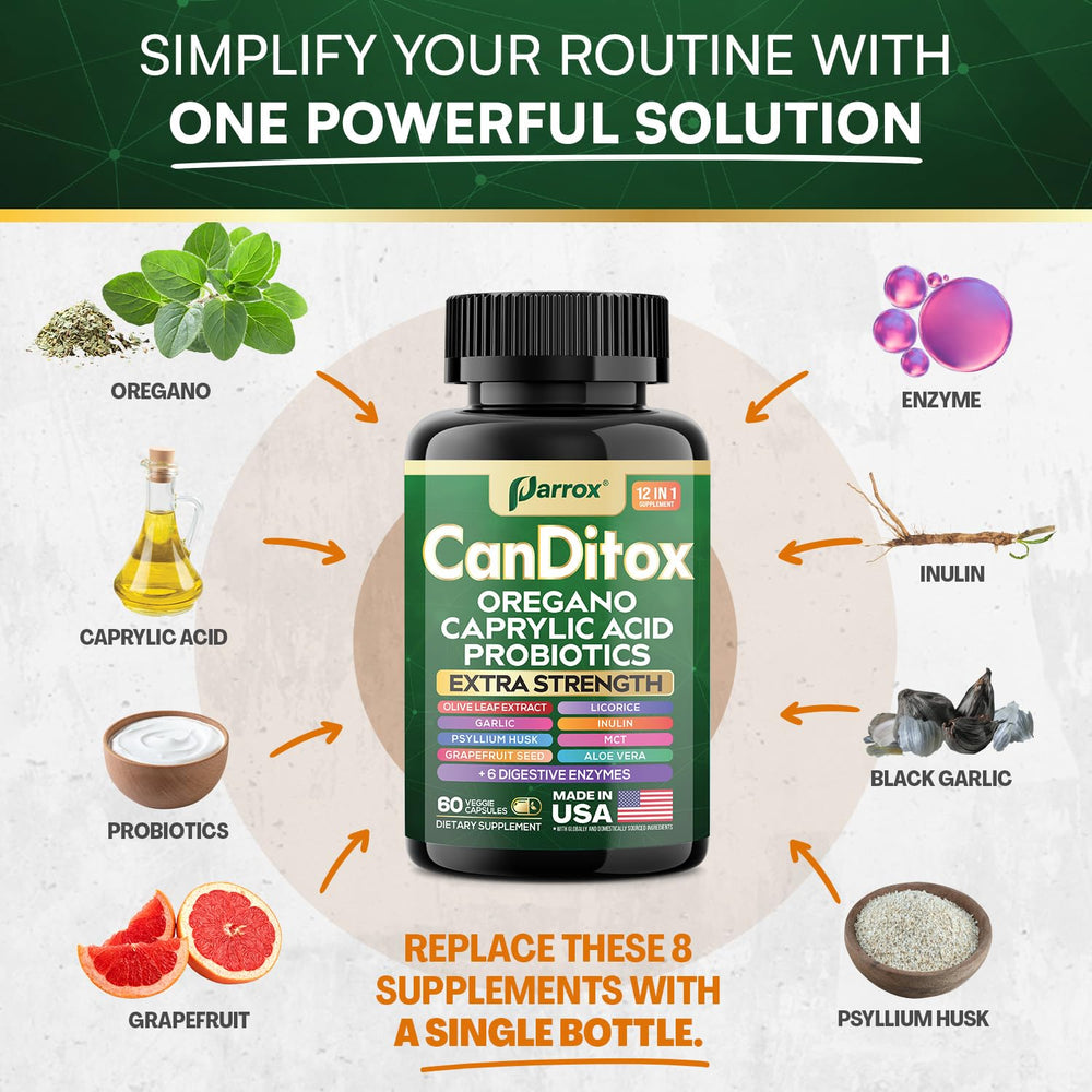 MCT oil powder and grapefruit seed extract visuals
