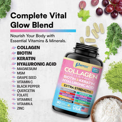 Parrox Collagen packaging and bottle