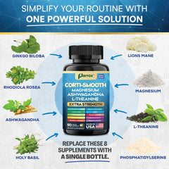 Botanical blend with Bacopa Monnieri, Magnolia Bark, Ginkgo and Panax Ginseng