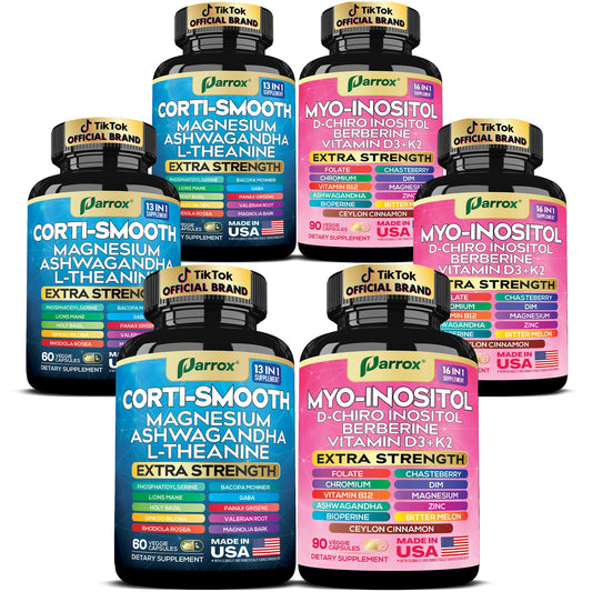 Parrox Soothe & Smooth Bundle packaging front