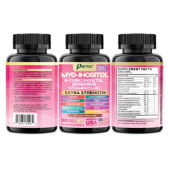 Parrox Myo-Inositol highlighting Cinnamon and Chromium for balanced wellness.