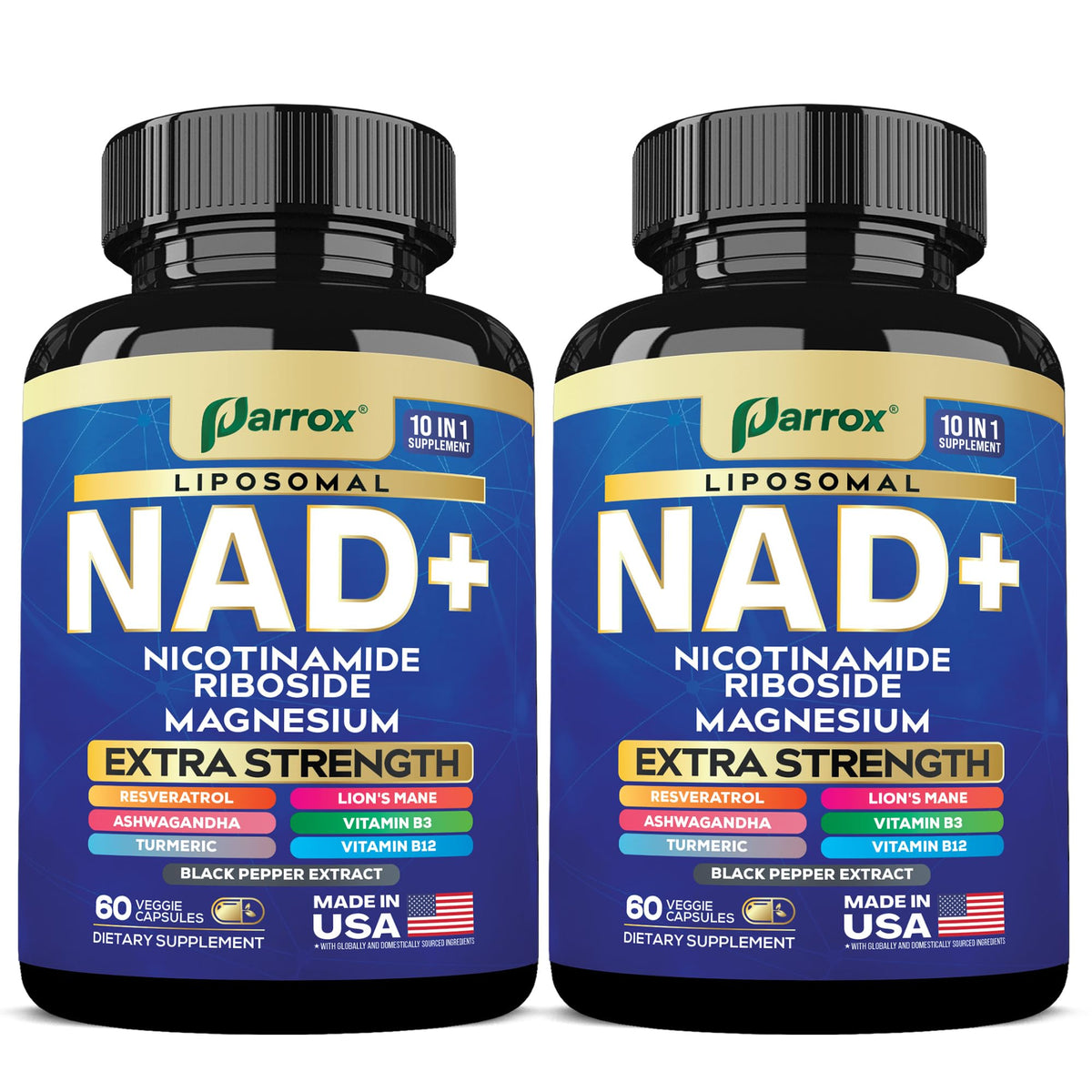 Parrox NAD+ 2-pack hero image