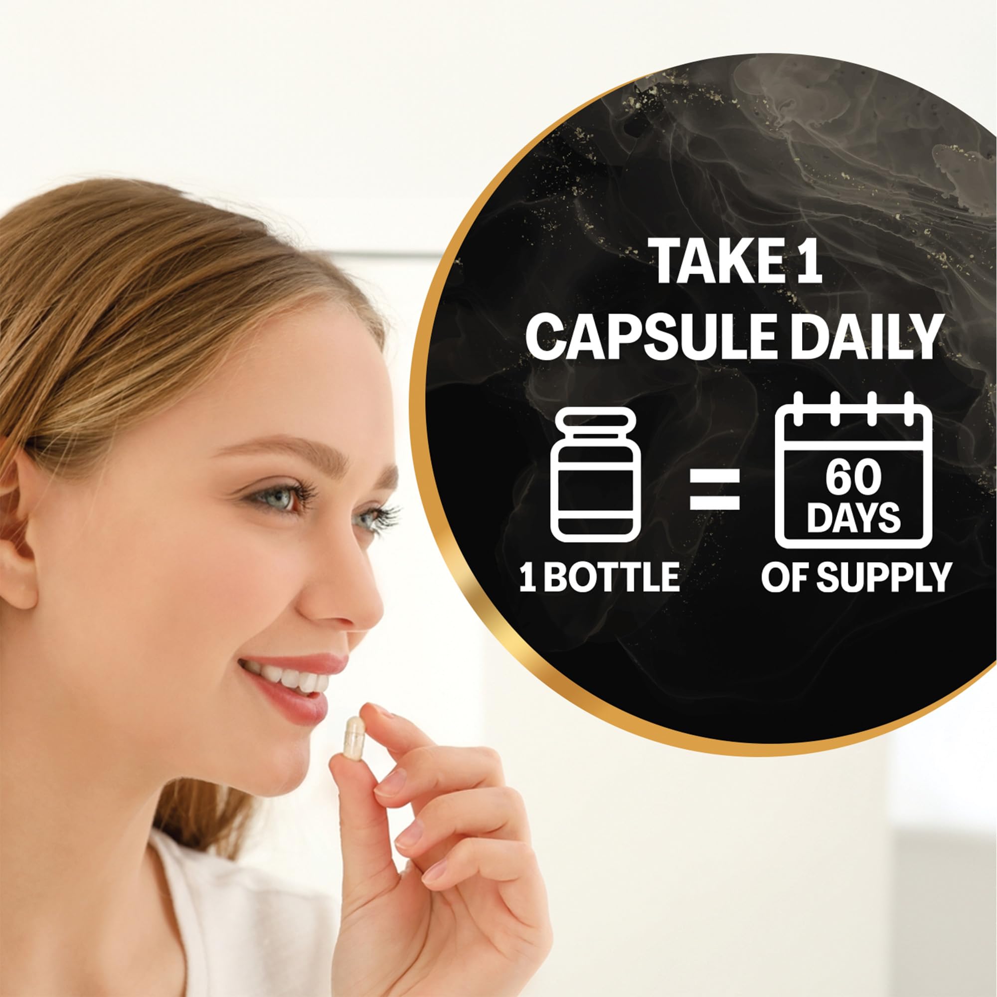 Ingredients including Ashwagandha, Rhodiola, Panax Ginseng