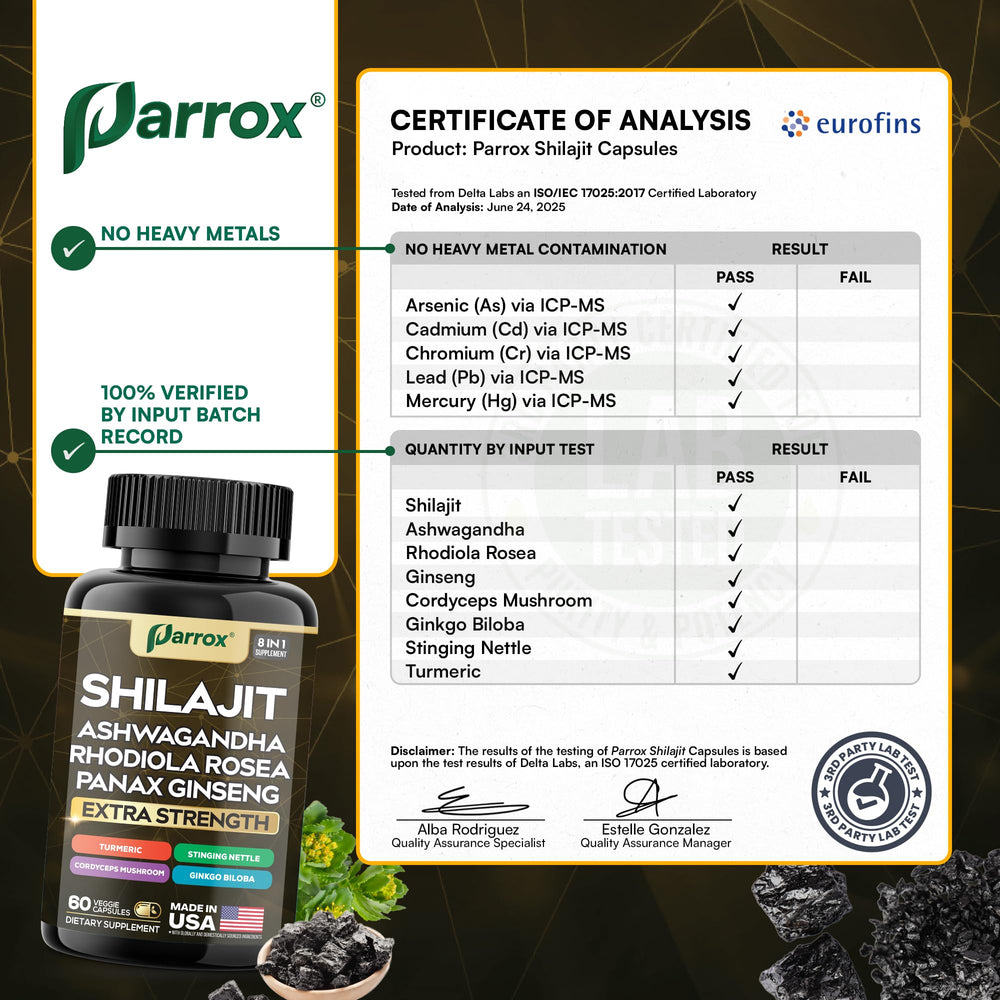 Lifestyle shot showing wellness with Parrox Shilajit 8-in-1