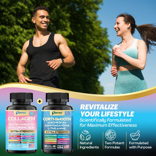 Ashwagandha supplement bottle for cortisol support