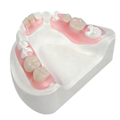 Compact denture storage case for hygienic storage when not in use