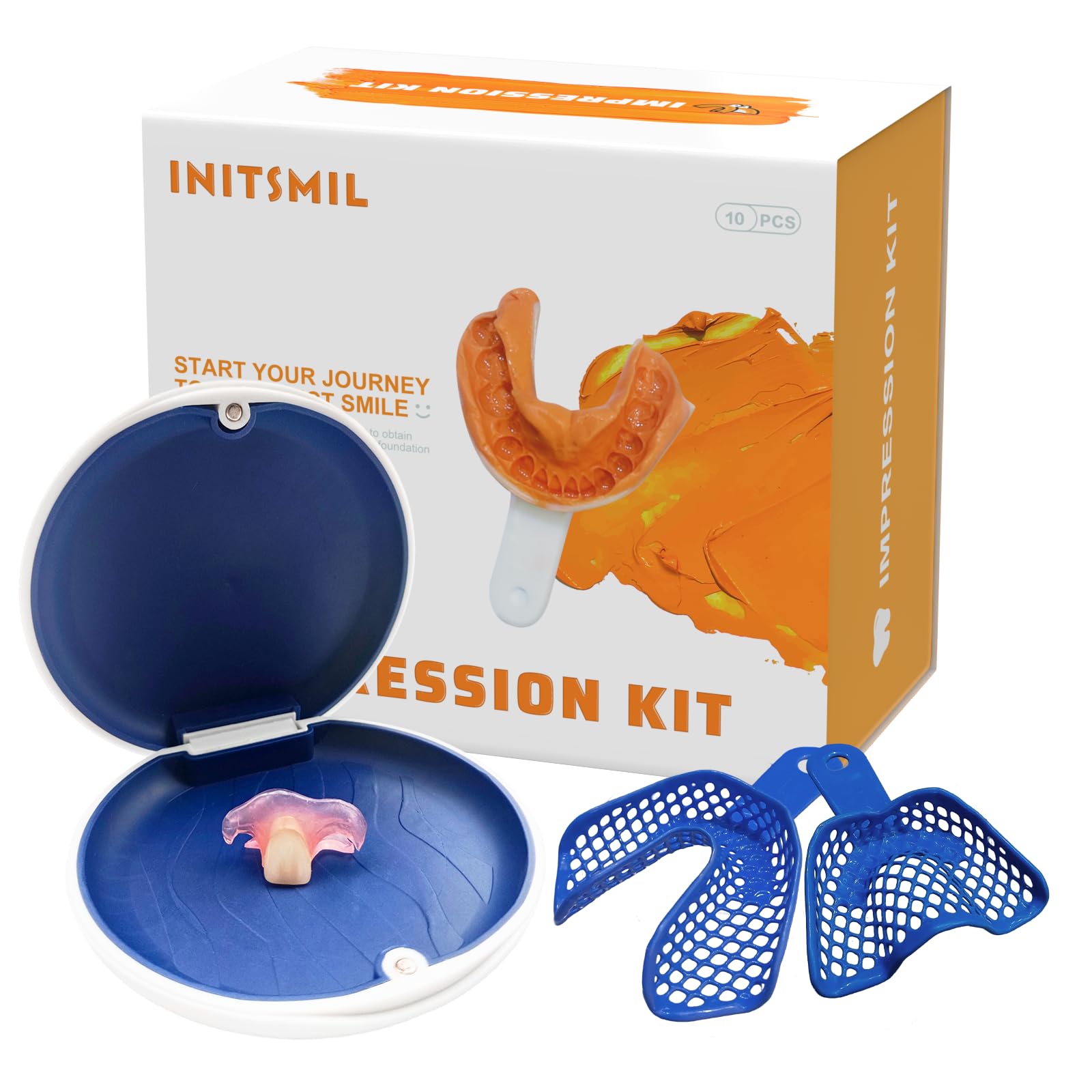 DIY at-home impressions kit for partial dentures