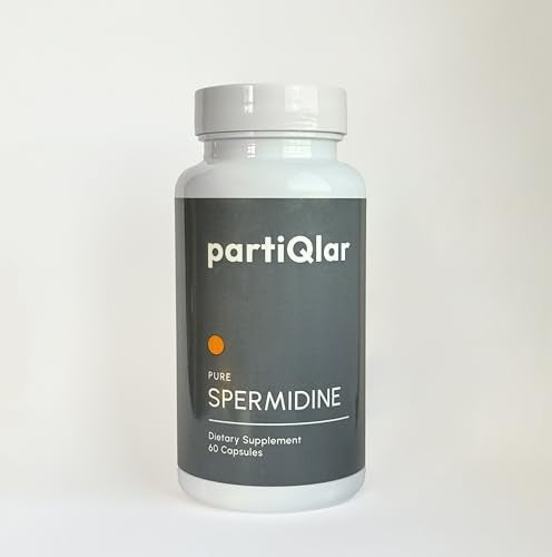 Close-up of partiQlar Spermidine capsule