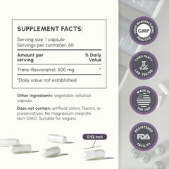 Vegan-friendly capsule with vegan symbol