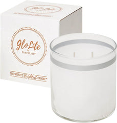 partylite glolite fig fatale jar candle glow enhances ambient lighting for cozy evenings
