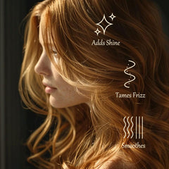 PasaRose Hair Styling Cream defines curls with a soft, defined finish.