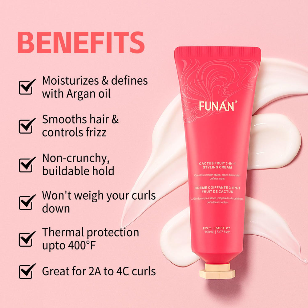 PasaRose Hair Styling Cream is vegan and cruelty-free, free of parabens sulfates and silicones.