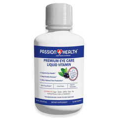 Passion 4 Health Liquid Eye Vitamins bottle with Maqui Berry extract