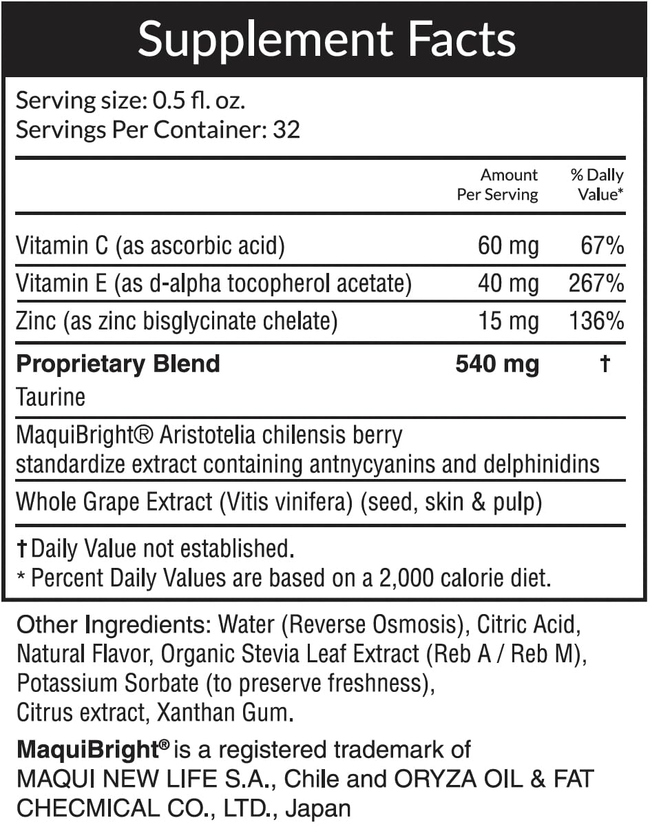 MaquiBright standardized Maqui Berry Extract ingredient for eye health