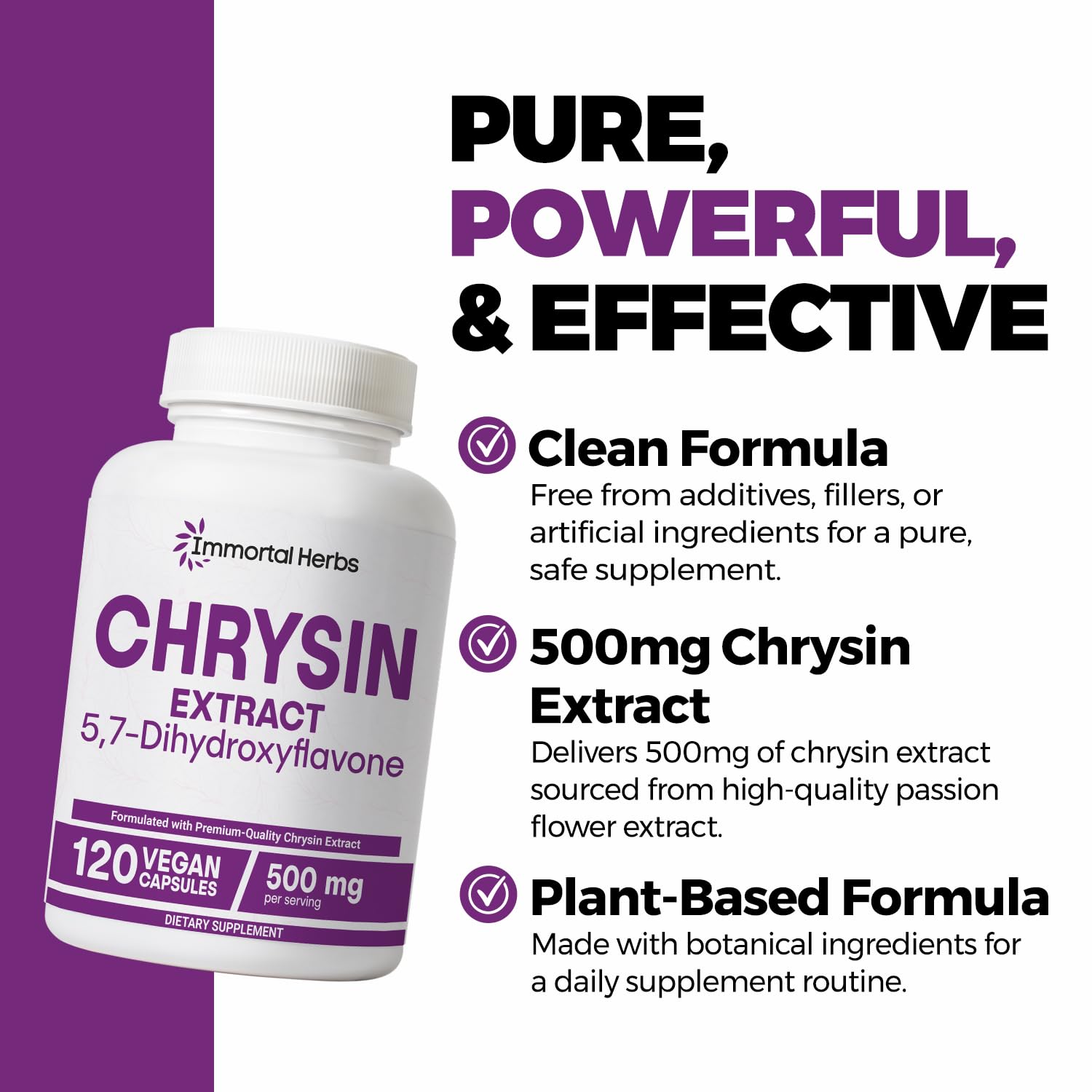 Passion flower extract powder packaging used in formula