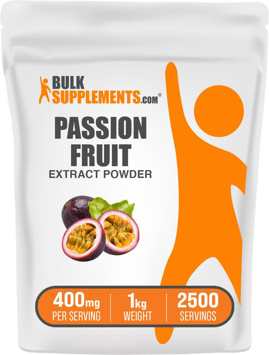 Passion fruit extract powder 1kg packaging with 400mg serving
