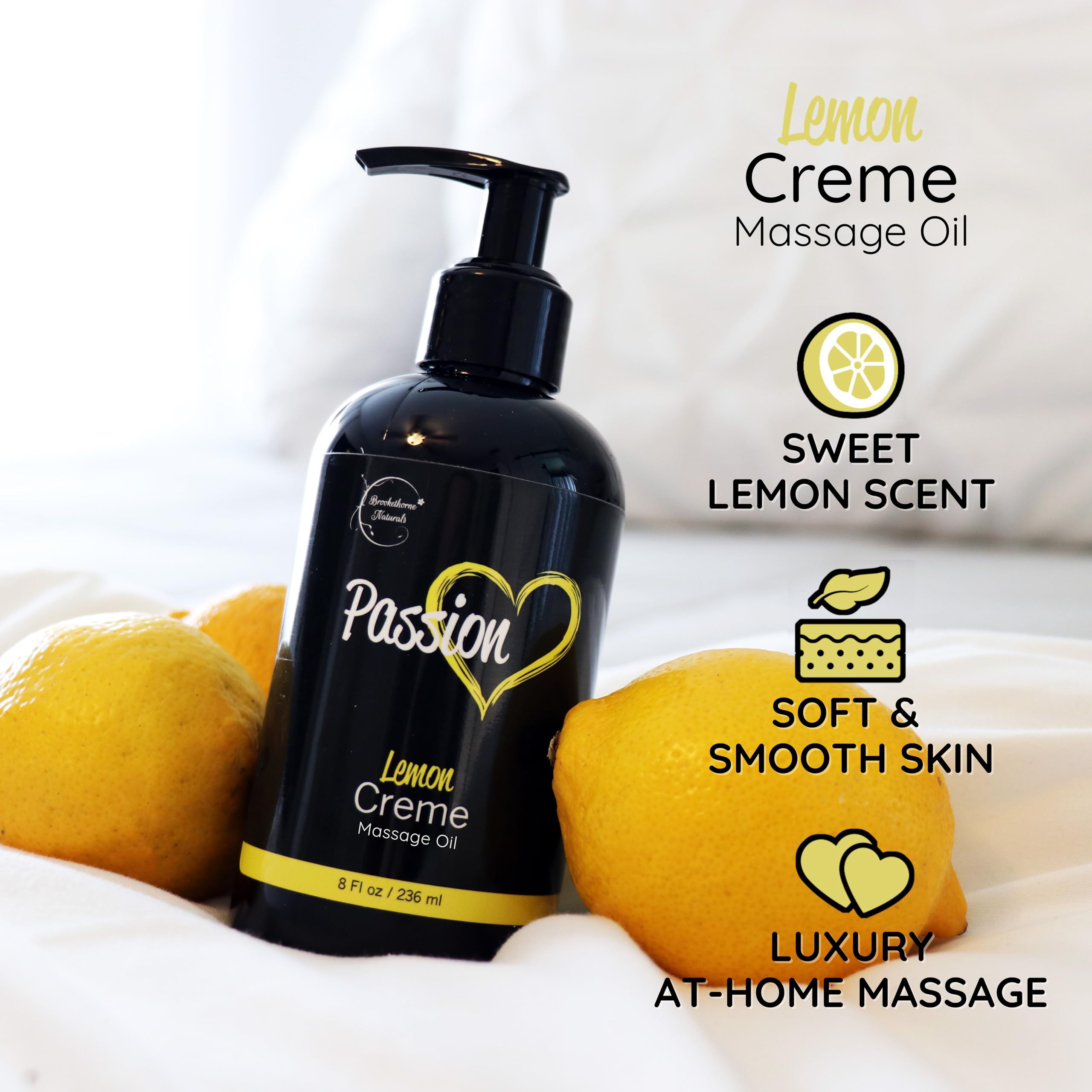 Aromatherapy setup with Lemon Crème fragrance