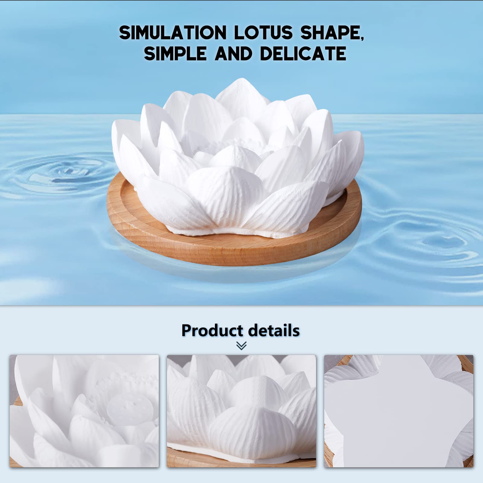 Small ceramic diffuser on a desk