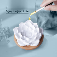 Elegant lotus diffuser used as home decor and aromatherapy