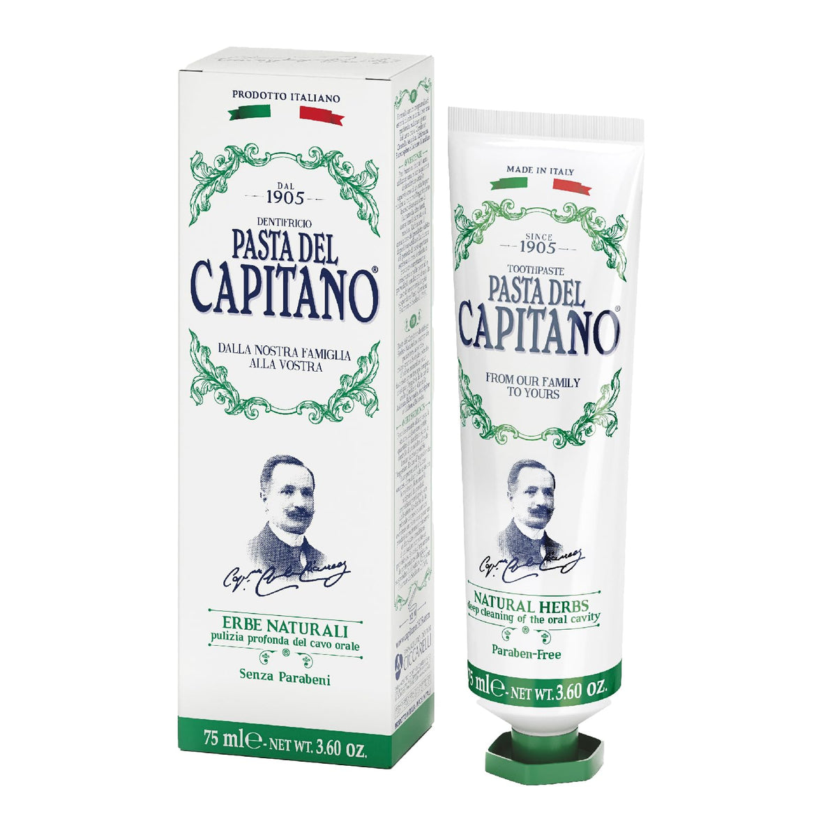 Pasta del Capitano 1905 Natural Herbal Toothpaste bottle - image 1