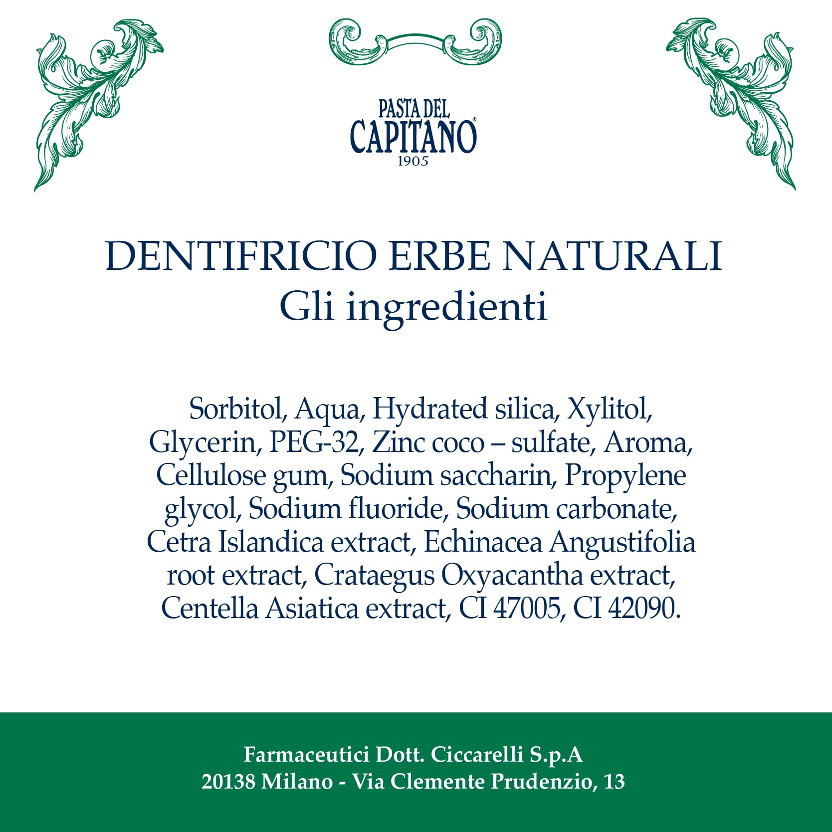 Paraben-free toothpaste by Pasta del Capitano 1905 - image 7