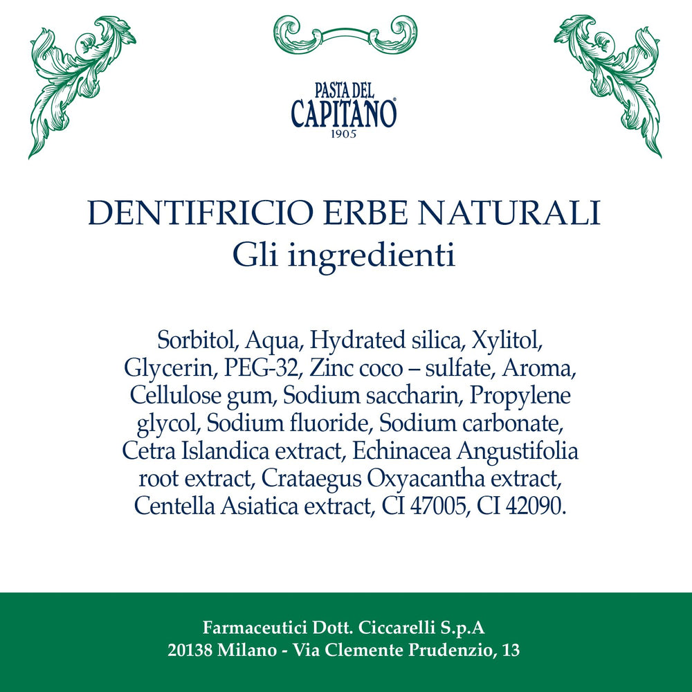 Paraben-free toothpaste by Pasta del Capitano 1905 - image 7