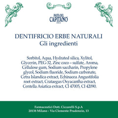 Paraben-free toothpaste by Pasta del Capitano 1905 - image 7