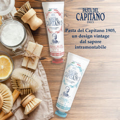 Box or carton with Pasta del Capitano 1905 Smokers toothpaste