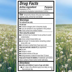 Pataday packaging shows a two-pack for convenient daily itch relief