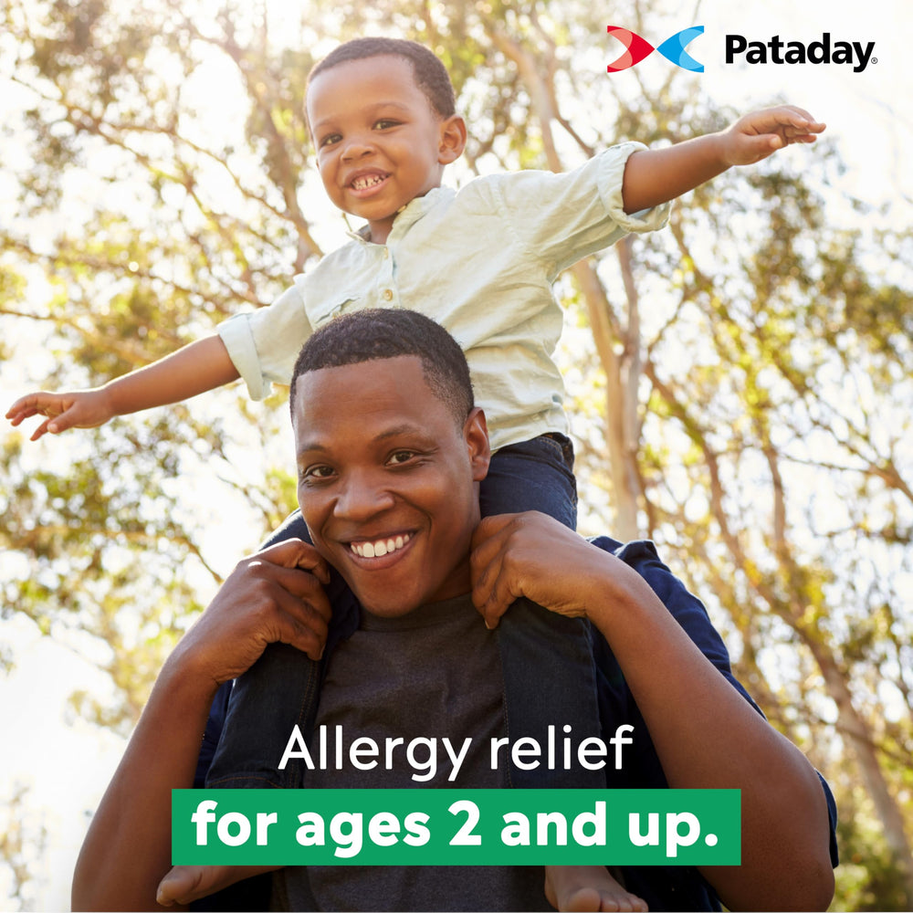 Pataday pack of two bottles ready for all-day allergy relief