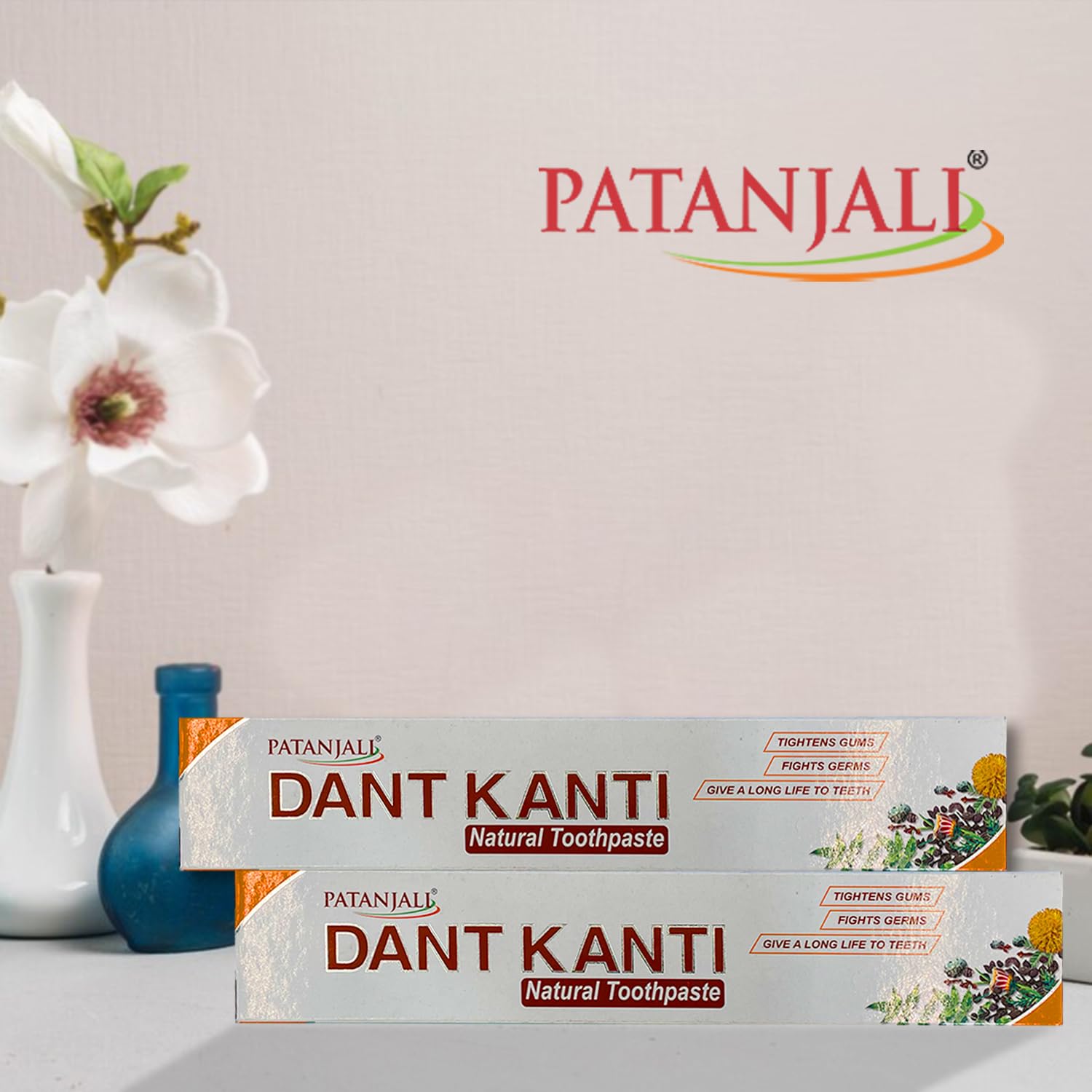 Product packaging with 10 toothpaste tubes