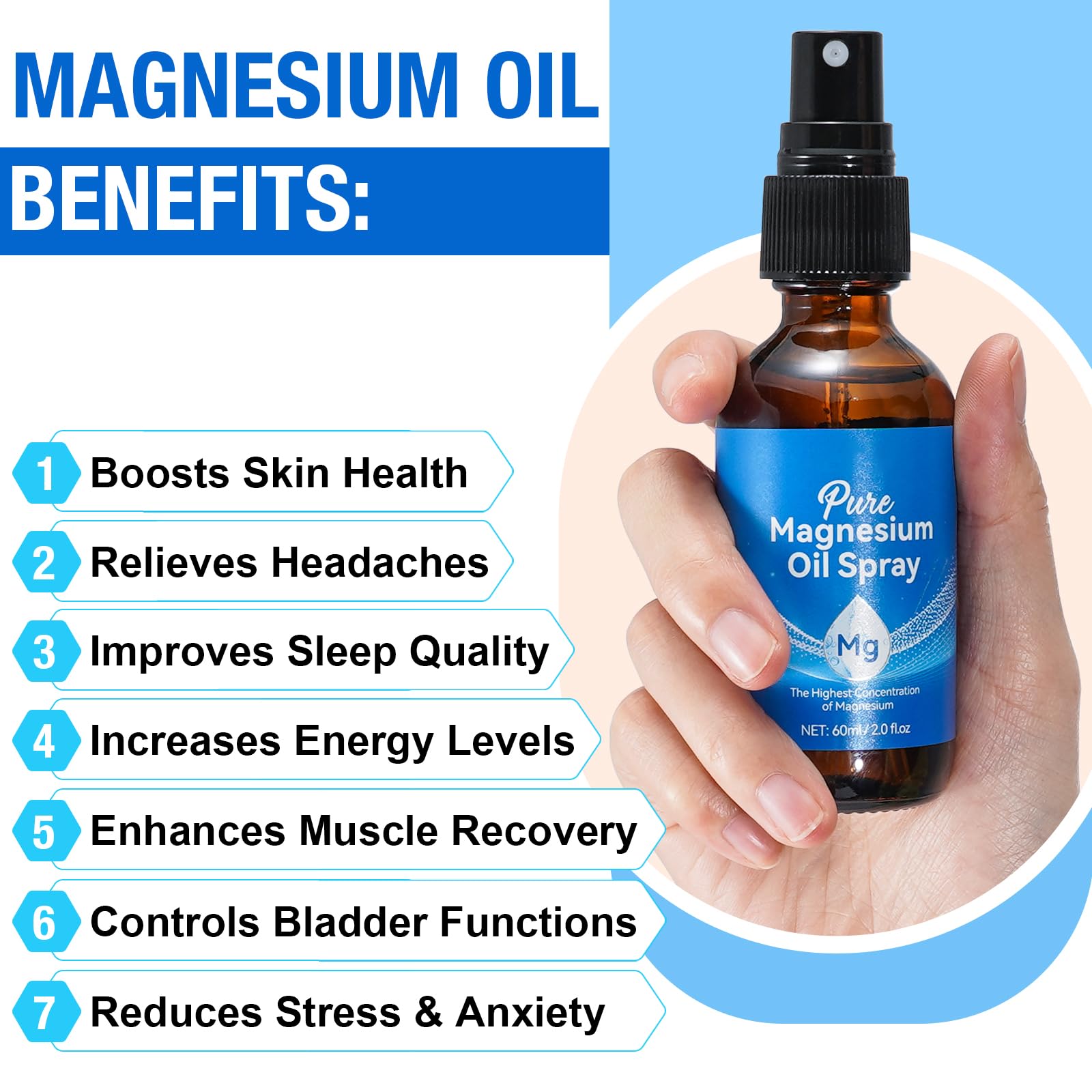 Patch test tip for magnesium oil spray