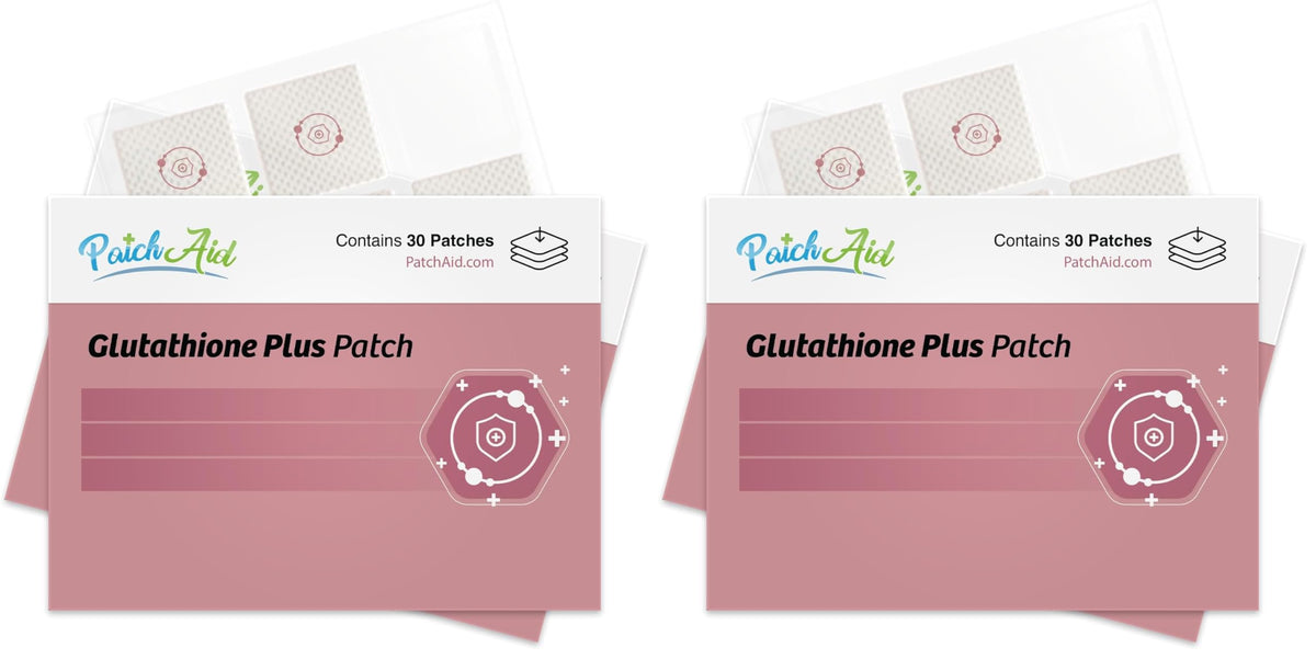 PatchAid Glutathione Topical Patch Pack 2 – front view