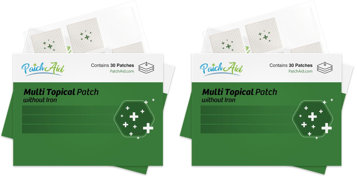 PatchAid Multi Plus Topical Patch Without Iron – product front view