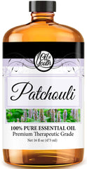 16oz bottle of Patchouli Essential Oil