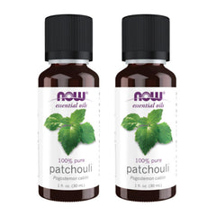 Patchouli essential oil 1 oz bottle, 2-pack, steam distilled, 100% pure, vegan, child-resistant cap