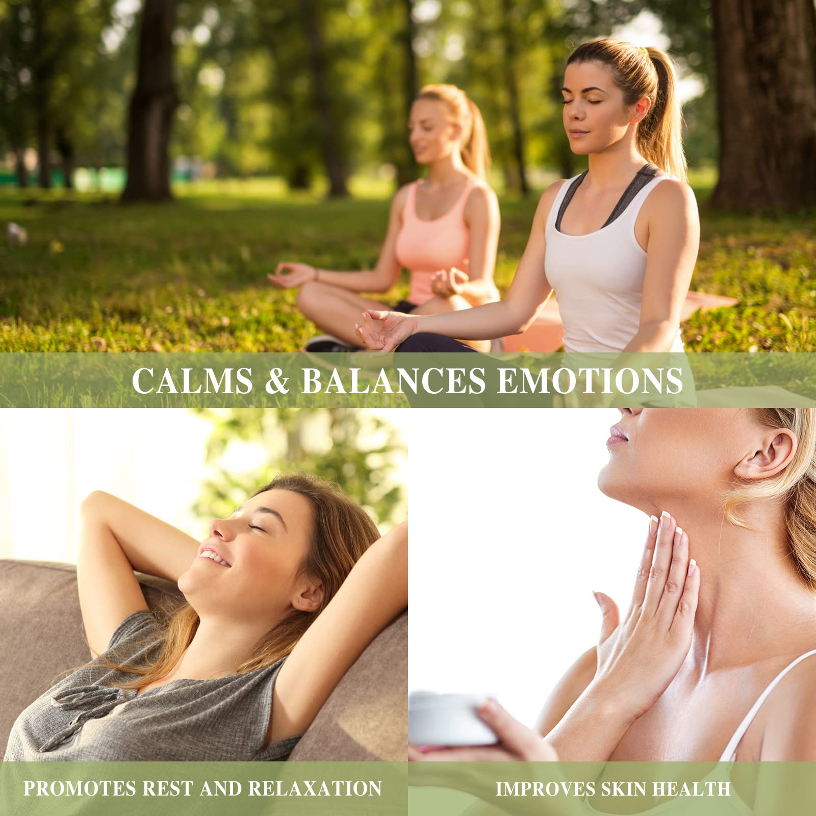 Patchouli oil droplets illustrating dosage