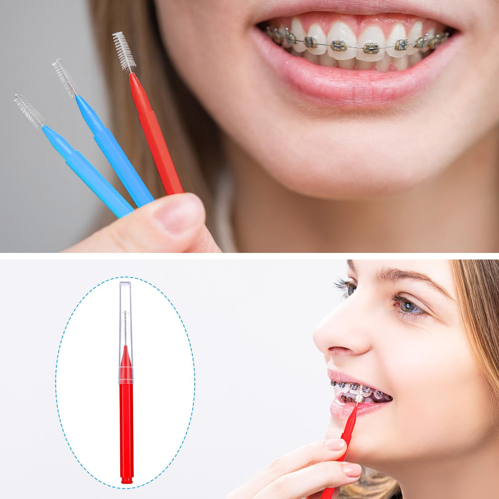 Patelai braces brush interdental cleaner pack